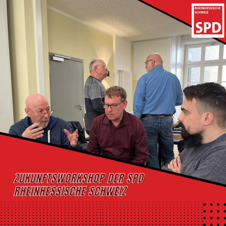 Read more about the article Zukunftsworkshop der SPD Rheinhessische Schweiz